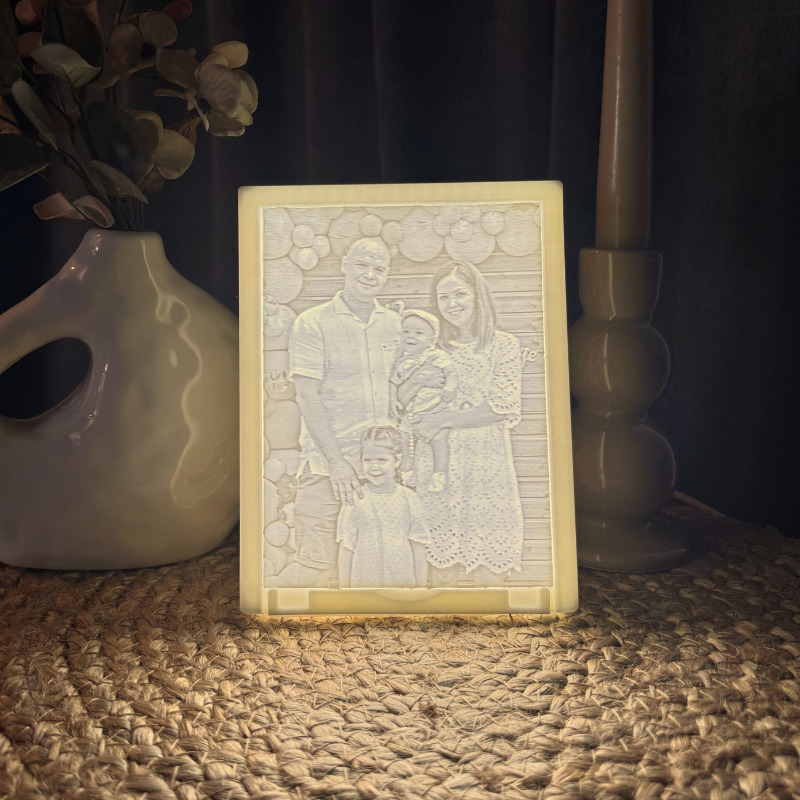 Lampă Ramă Fotografie - Main Image