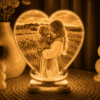 Lampă Formă Inimă - Thumbnail 4